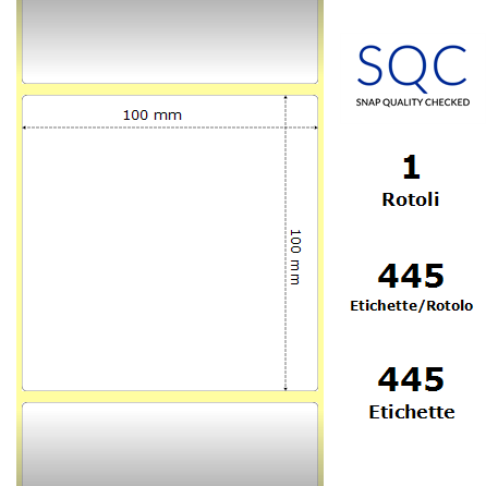 TT100100-SWTU-25/103 - Etichette SQC  S-TYRE Carta