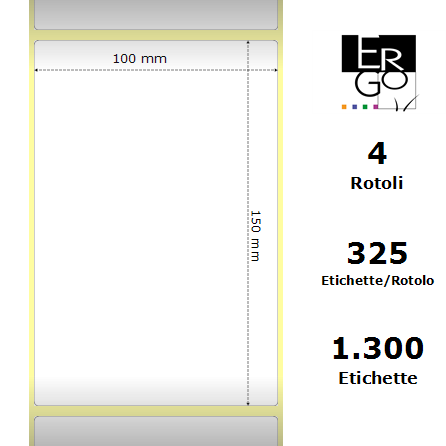 ERGO-E10013-D-4 - Etichette Ergo  Carta