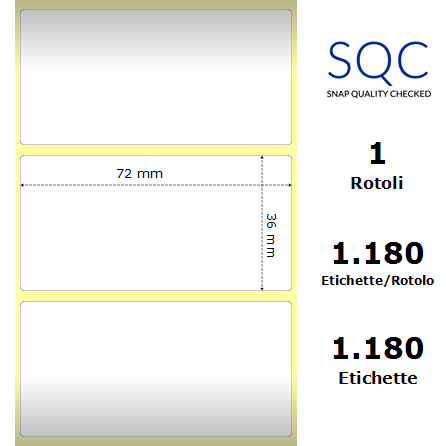 DT072036-PWPC-40/102 - Etichette SQC  Carta