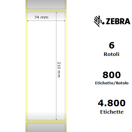 3005869* - Etichette Zebra  Z-Perform 1000T Carta