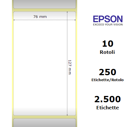C33S045543 - Etichette Epson  Carta