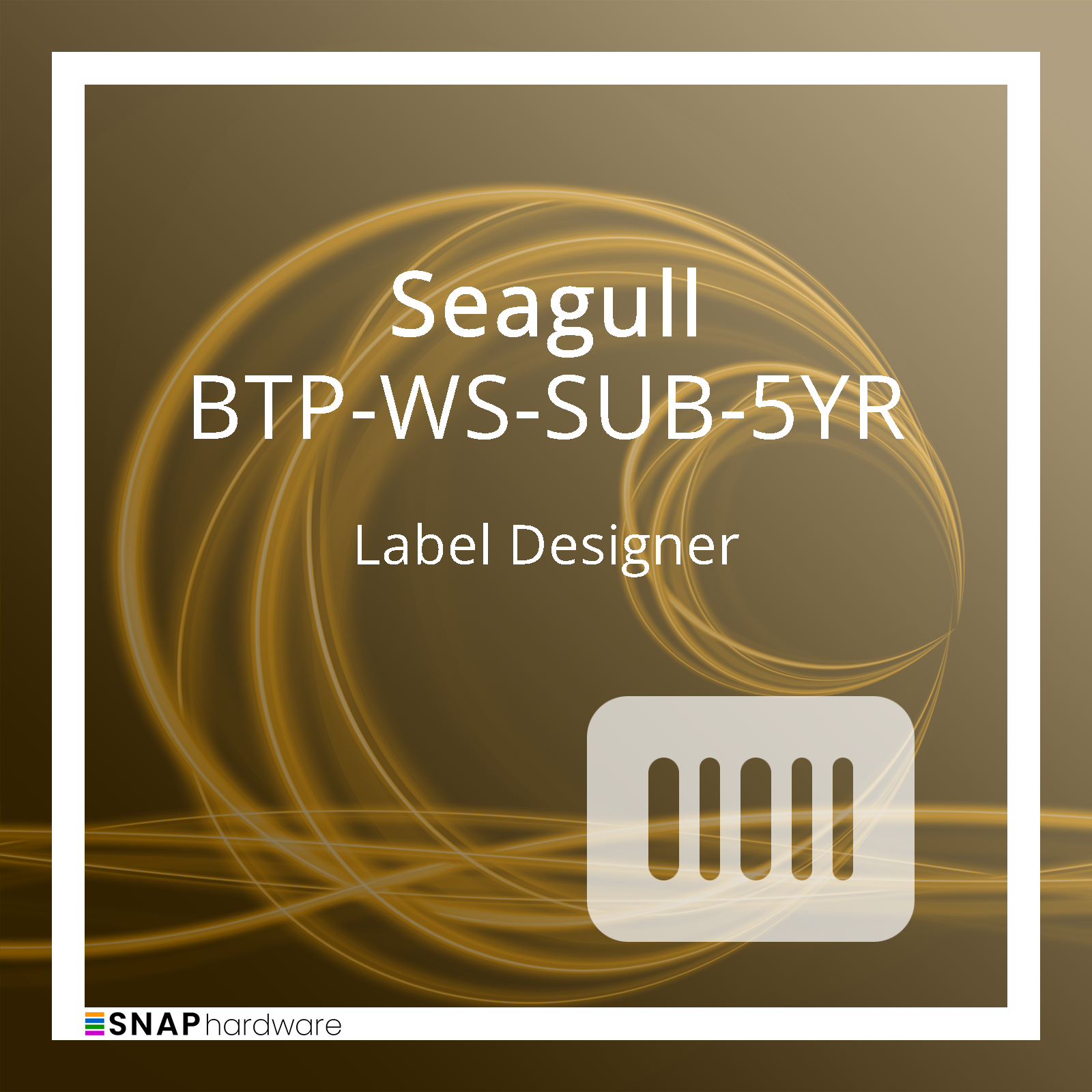 BTP-WS-SUB-5YR - Label Designer Seagull 