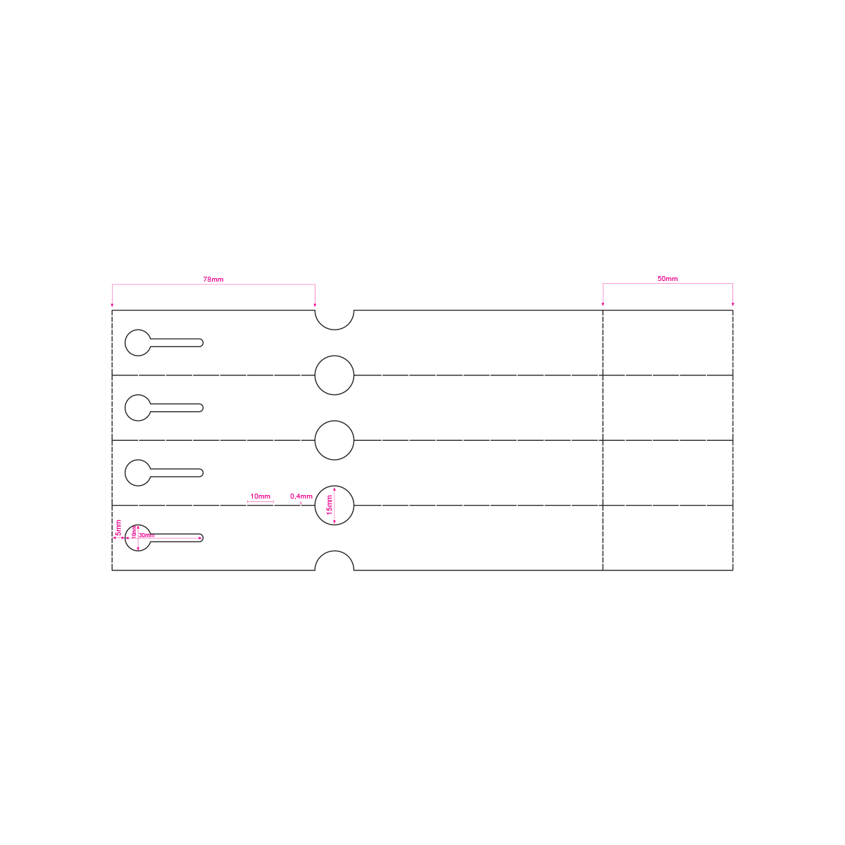 TT100239-WPPART-25/127 - Collari SQC  S-FLOWER Sintetico