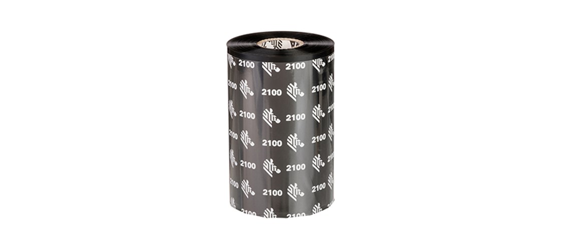 02100BK04045 - Ribbon - Inchiostro a nastro Zebra  2100 Wax