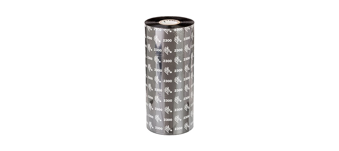 02300BK04045 - Ribbon - Inchiostro a nastro Zebra  2300 Wax Cera