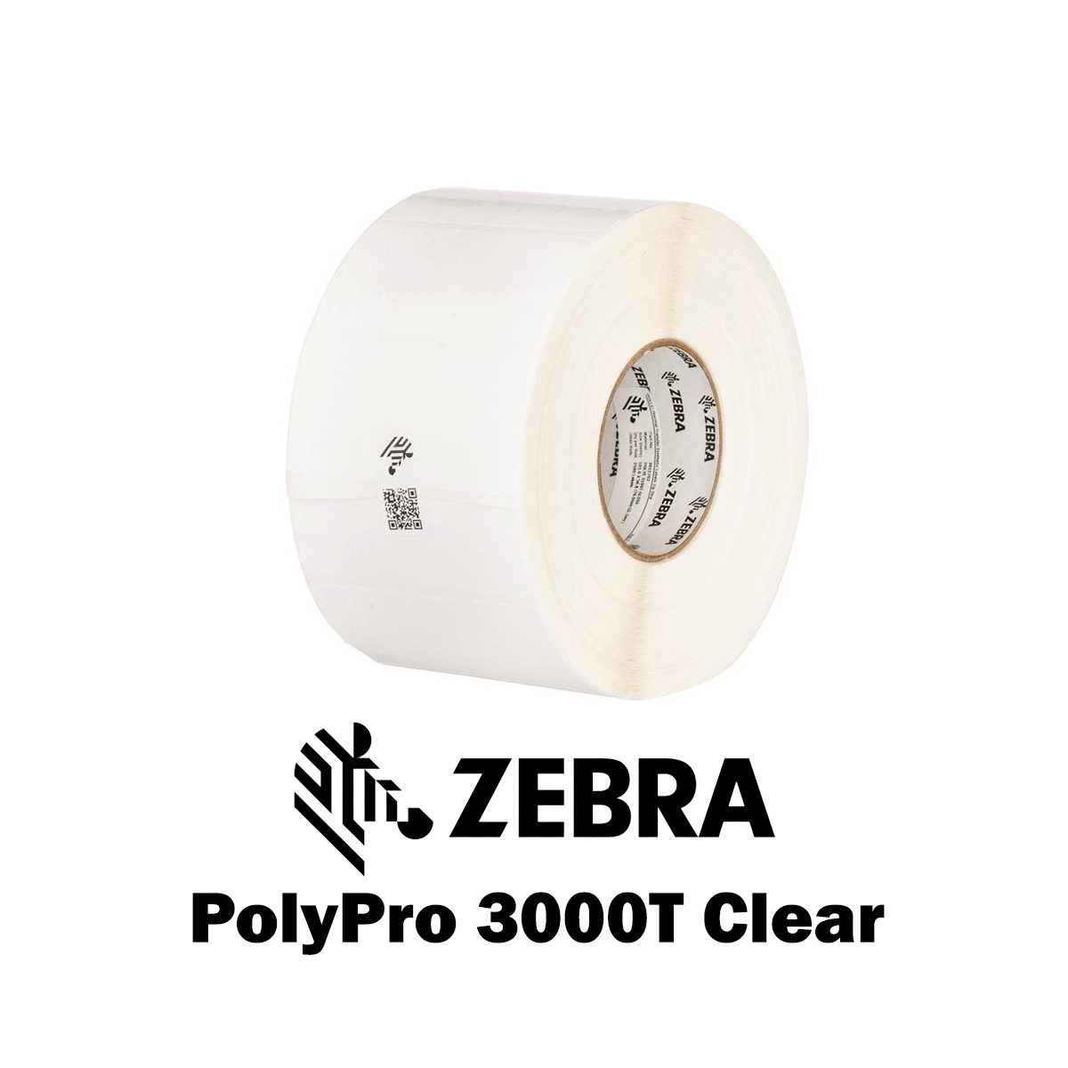 3004428 - Etichette Zebra Trasparente neutro PolyPro 3000T Clear