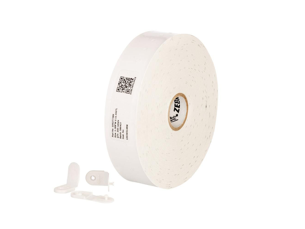 10027729K - Braccialetti Zebra  Z-Band Quickclip Polipropilene 