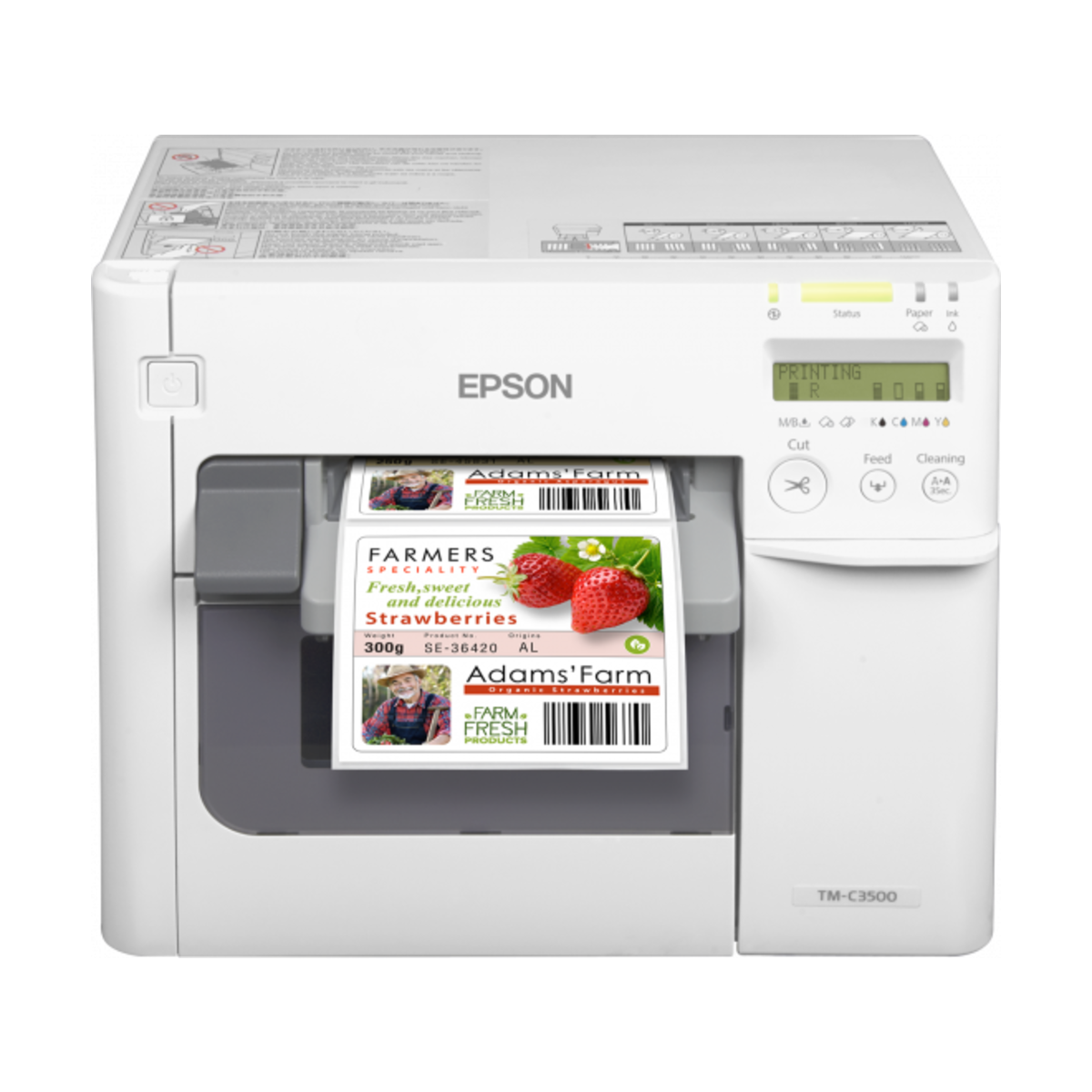 C31CD54012CD Epson Mod. TM-C3500. Stampante di etichette.