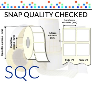 Protected thermal paper (roll)