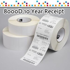 8000D 10 Year Receipt