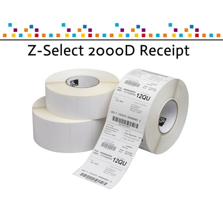 Z-Select 2000D Receipt