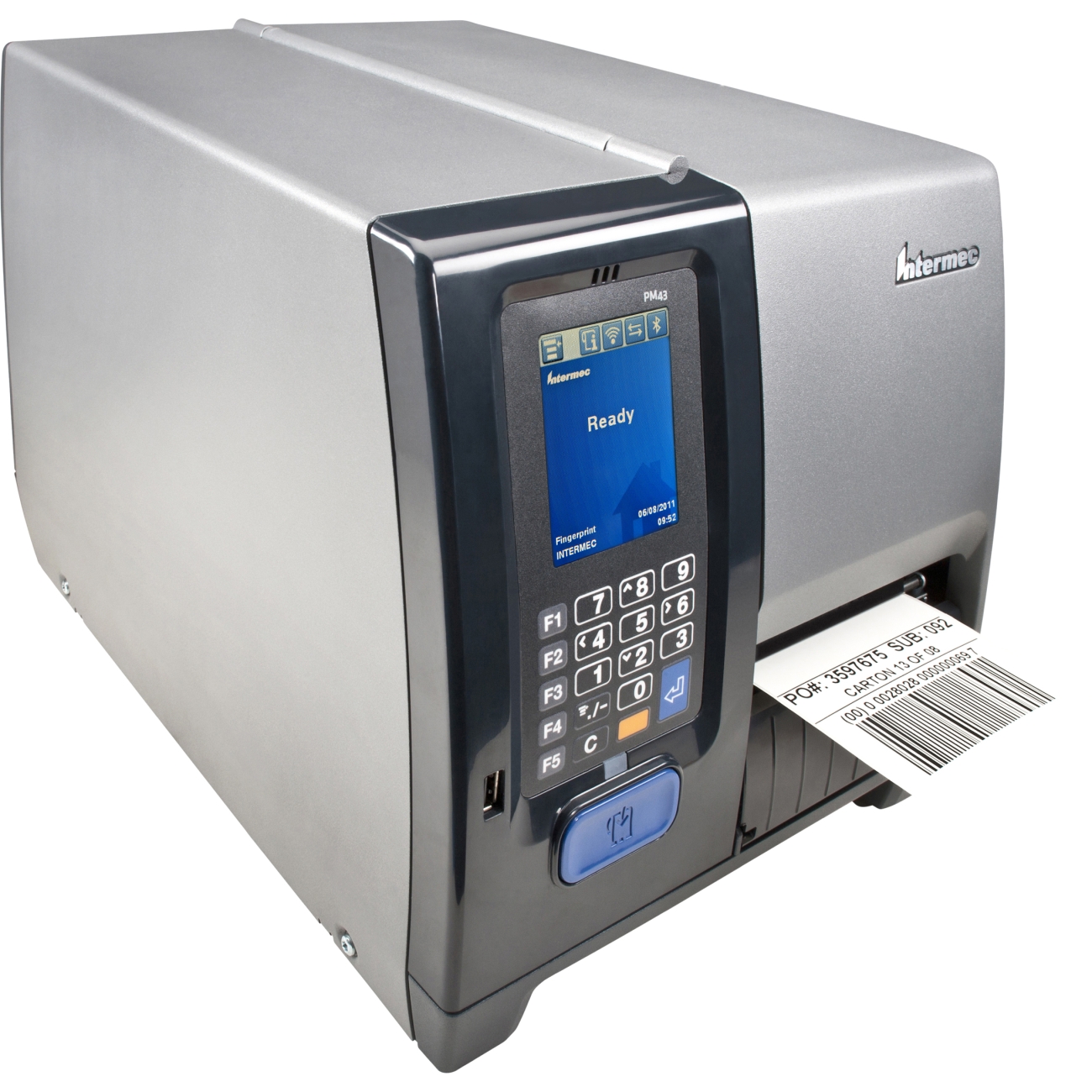 Stampante Intermec PM43; termica diretta, trasferimento termico; lan