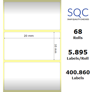 Protected thermal paper (roll)