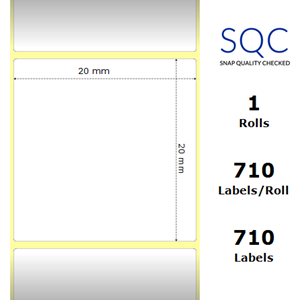 Protected thermal paper (roll)