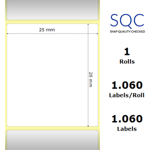 Protected thermal paper (roll)