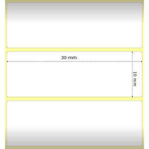 Protected thermal paper (roll)