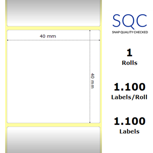 Protected thermal paper (roll)