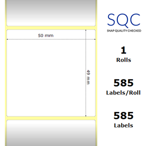 Protected thermal paper (roll)