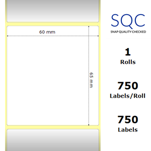 Protected thermal paper (roll)