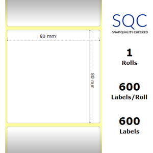 Protected thermal paper (roll)